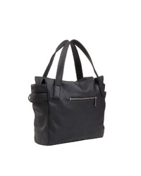 schwarze Shopper Tasche aus Leder von Fritzi aus Preußen