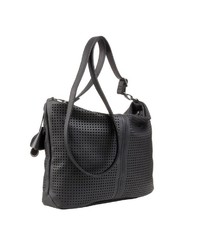 schwarze Shopper Tasche aus Leder von Fritzi aus Preußen