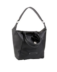 schwarze Shopper Tasche aus Leder von Fritzi aus Preußen