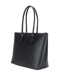 schwarze Shopper Tasche aus Leder von Furla