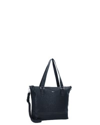 schwarze Shopper Tasche aus Leder von Gabor