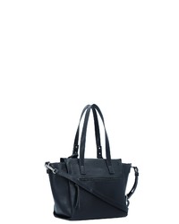 schwarze Shopper Tasche aus Leder von Gabor