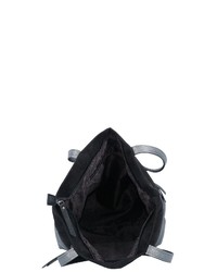 schwarze Shopper Tasche aus Leder von Gabor