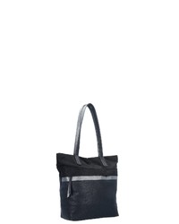 schwarze Shopper Tasche aus Leder von Gabor