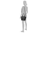 schwarze Shopper Tasche aus Leder von Gabor