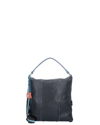 schwarze Shopper Tasche aus Leder von Gabs