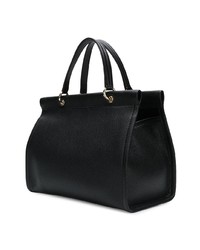 schwarze Shopper Tasche aus Leder von Salvatore Ferragamo