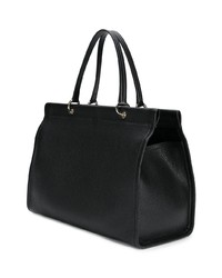 schwarze Shopper Tasche aus Leder von Salvatore Ferragamo