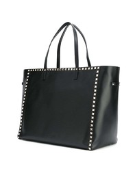 schwarze Shopper Tasche aus Leder von Valentino