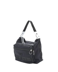 schwarze Shopper Tasche aus Leder von George Gina & Lucy