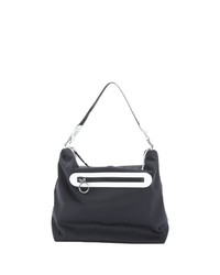 schwarze Shopper Tasche aus Leder von George Gina & Lucy