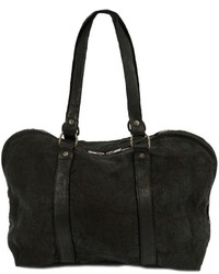 schwarze Shopper Tasche aus Leder von Guidi