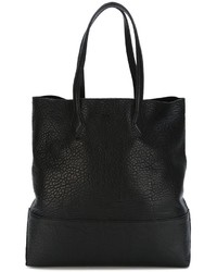 schwarze Shopper Tasche aus Leder von Hogan