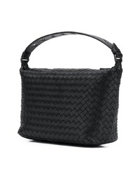 schwarze Shopper Tasche aus Leder von Bottega Veneta