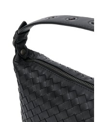 schwarze Shopper Tasche aus Leder von Bottega Veneta