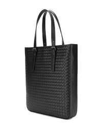 schwarze Shopper Tasche aus Leder von Bottega Veneta