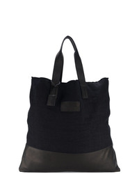 schwarze Shopper Tasche aus Leder von Isabel Benenato