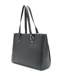 schwarze Shopper Tasche aus Leder von Liu Jo