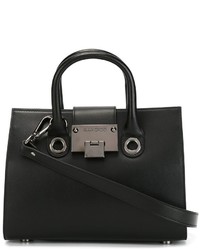 schwarze Shopper Tasche aus Leder von Jimmy Choo