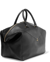 schwarze Shopper Tasche aus Leder von Jerome Dreyfuss