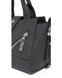 schwarze Shopper Tasche aus Leder von Kenzo