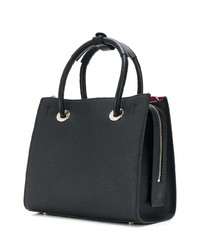 schwarze Shopper Tasche aus Leder von Karl Lagerfeld