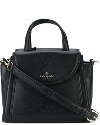 schwarze Shopper Tasche aus Leder von Kate Spade