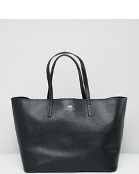 schwarze Shopper Tasche aus Leder von Kurt Geiger London