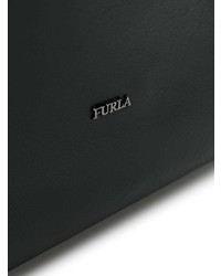 schwarze Shopper Tasche aus Leder von Furla