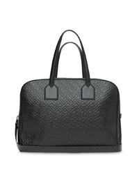 schwarze Shopper Tasche aus Leder von Burberry