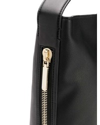 schwarze Shopper Tasche aus Leder von Calvin Klein 205W39nyc