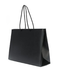 schwarze Shopper Tasche aus Leder von Medea