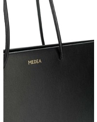 schwarze Shopper Tasche aus Leder von Medea