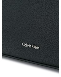 schwarze Shopper Tasche aus Leder von Calvin Klein Jeans