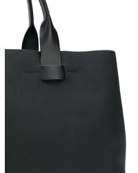 schwarze Shopper Tasche aus Leder von Troubadour