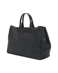 schwarze Shopper Tasche aus Leder von Troubadour