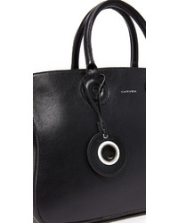 schwarze Shopper Tasche aus Leder von Carven