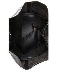 schwarze Shopper Tasche aus Leder von Nina Ricci