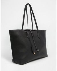 schwarze Shopper Tasche aus Leder von Whistles