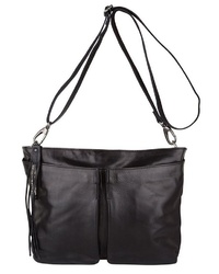 schwarze Shopper Tasche aus Leder von Legend