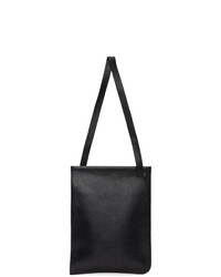 schwarze Shopper Tasche aus Leder von Lemaire
