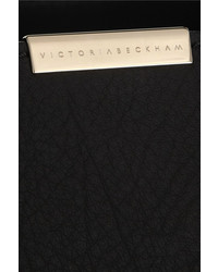 schwarze Shopper Tasche aus Leder von Victoria Beckham
