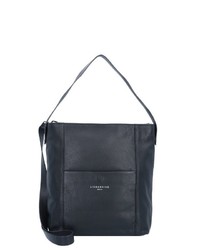 schwarze Shopper Tasche aus Leder von Liebeskind Berlin