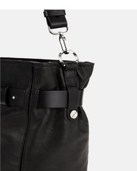 schwarze Shopper Tasche aus Leder von Liebeskind Berlin