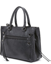 schwarze Shopper Tasche aus Leder von Botkier