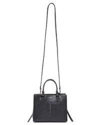 schwarze Shopper Tasche aus Leder von Botkier