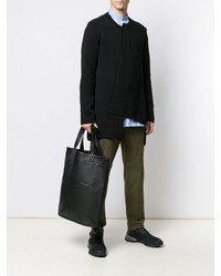 schwarze Shopper Tasche aus Leder von Yohji Yamamoto