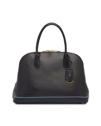 schwarze Shopper Tasche aus Leder von Prada