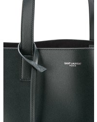 schwarze Shopper Tasche aus Leder von Saint Laurent