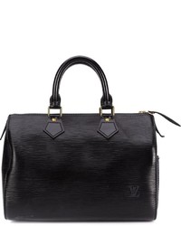 schwarze Shopper Tasche aus Leder von Louis Vuitton
